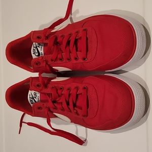 Nike Air Force 1 AC University Red White Men's Size 10 630939-600